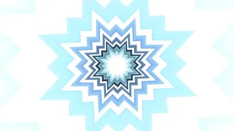 Animated tunnel with hypnotic colorful pattern. Motion. Simple card games move Stock Illustration
