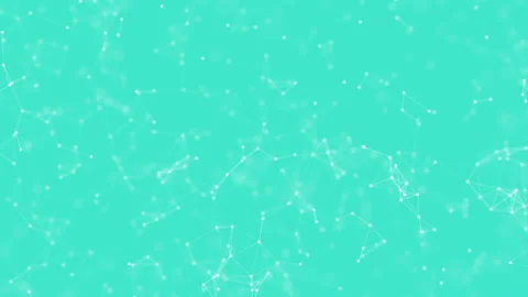 Animated turquoise blue plexus background Stock Footage 132556558
