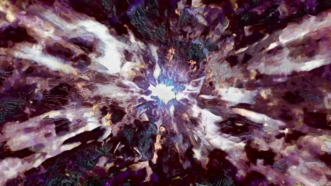 Animated Unique Abstract Scenic Space Stock Footage 149987906