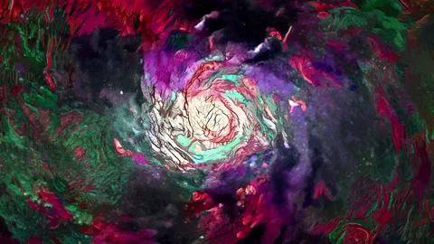 Animated Unique Abstract Scenic Space Vidéo 149988853