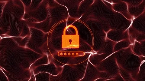 Animated Unlocked Icon Stock Footage 255474425