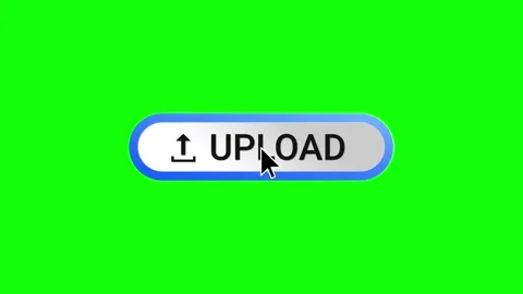 Animated Upload button. colorful modern buttons for app, website, and ui gr.. Stock Footage 306638787