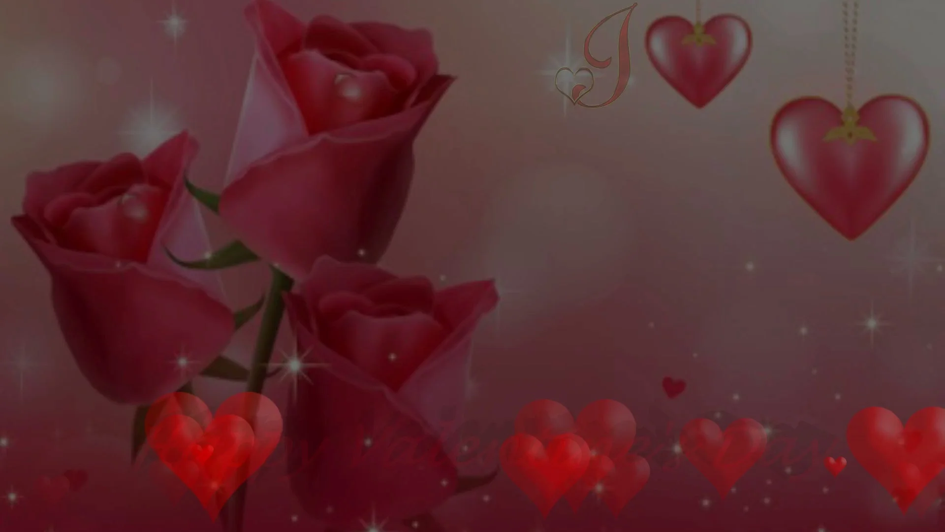 Animated valentine's day greeting with... | Stock Video | Pond5