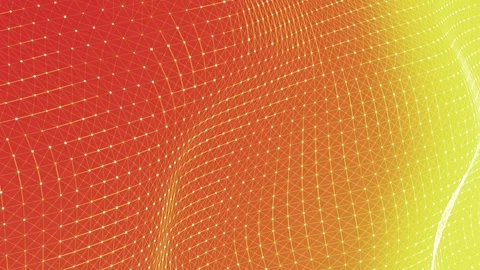 Animated vibrant background, flowing particle dot network design Vídeos de archivo 289757108