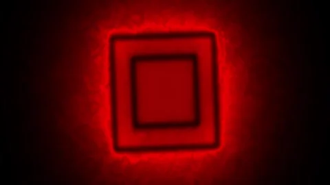 Animated video background glowing square like saber sword Stock Footage 310507066
