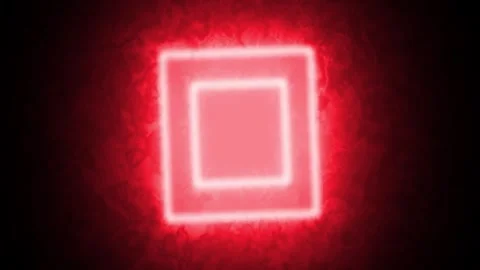 Animated video background glowing square like saber sword Stock Footage 310507081