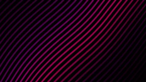 Animated video background with lines moving like waves with attractive color Stock Footage 284647935