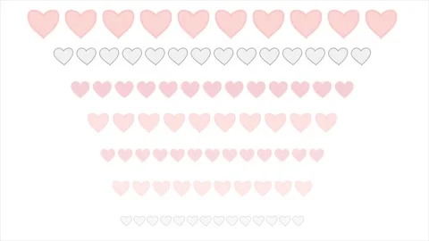 Animated video background of pink and grey hand drawn in straight lines.  Stock Footage 169297937