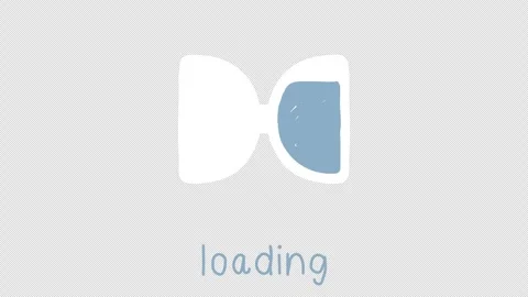 Animated video hourglass loading Stockbeeldmateriaal 336355639