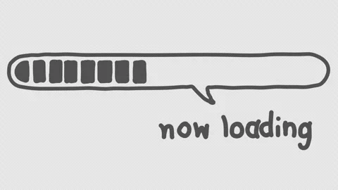 Animated video loading Stockbeeldmateriaal 336355761