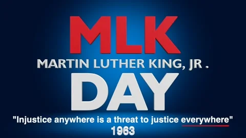 Animated video with a MLK Day theme. Stock Footage 325618337