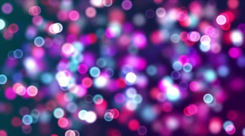 Animated video motion background - Floating colorful dots Stock Footage 66468416