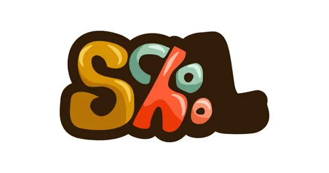 Animated video of school text Vídeo Stock 335186806