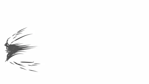 Animated video of the smoke effect moving right and left Stock Footage 306282224