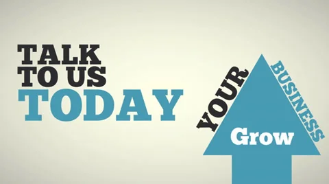 Animated Video | Talk To Us And Grow 動画素材 38733522