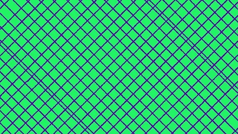 Animated video texture of a hand-drawn purple diamond grid pattern. Stock Footage 315075652