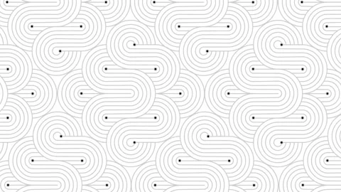 Animated video zooming in on abstract vector background of grey circular shapes. Stock Footage 169251292