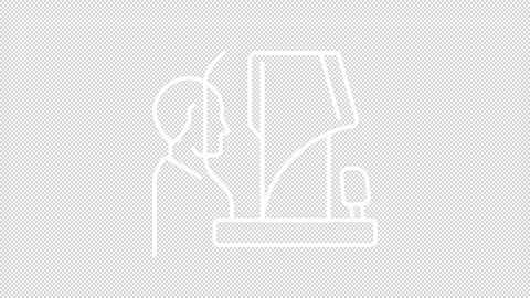 Vision Test Icon Stock Footage ~ Royalty Free Stock Videos | Pond5