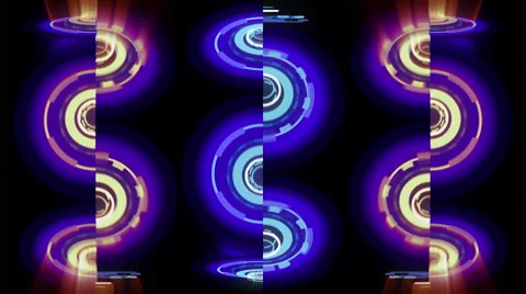 Animated VJ pattern 4K Stock Footage 40341156