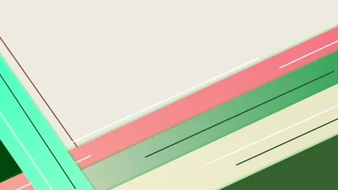 Animated wallpaper of material design shapes and colors Stock Footage 247313696