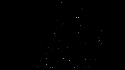 Animated water bubbles with Alpha Stock Footage 87406605