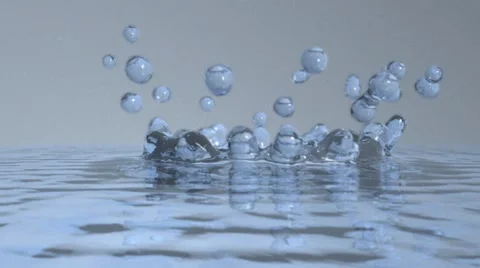 Animated water drop Stock Footage 40116192