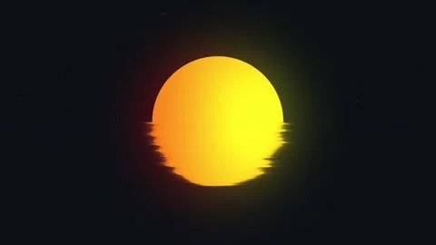 Animated water reflection background. Stock Footage 247207075