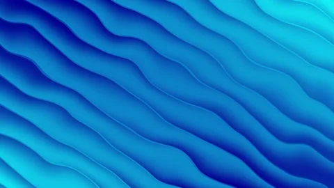 Animated wave background with abstract blue color gradients Stock Footage 295915456