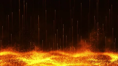 Animated wave background particles Stock Footage 298767493