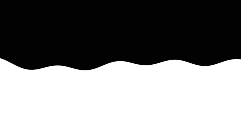 Animated Wave Graphics Loop - Black and White 4K Video Stock Footage 170030884