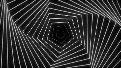 Animated waves. Kaleidoscope. Stock Footage 247207064