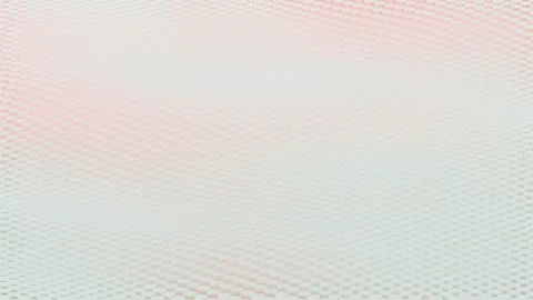 Animated waves made of hexagonal objects. using pastel colors, blue, pink.  動画素材 263273358