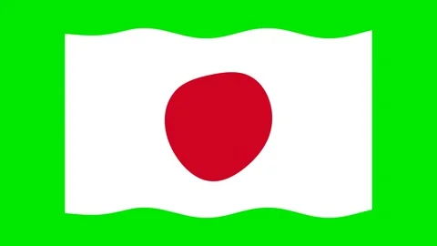 Animated Japan Flag Stock Videos – Royalty-Free HD & 4K Videos