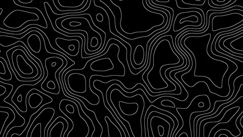 Animated wavy line motion graphic background Stock Footage 262301252
