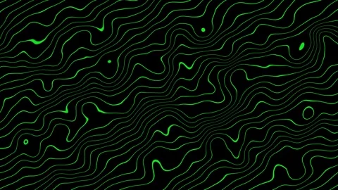 Animated wavy line motion graphic background. Stock Footage 262888964