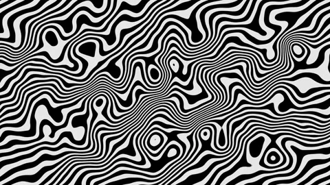 Animated wavy line motion graphic background. Animated Abstract motion graphic Stock Footage 262889035