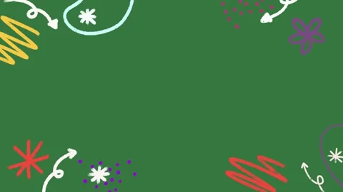 Animated Wavy Lines Corner on Green Screen, Abstract Motion Graphic Overlay Stock Footage 329940891