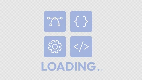 Animated web develop buttons loader Stock-Footage 237159279