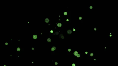 Animated Whatsapp logo explosion Stock-Footage 142673420