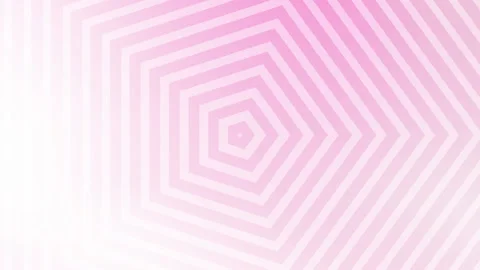 Animated white and pink gradient background geometric pattern pentagonal shapes Stock Footage 327945213