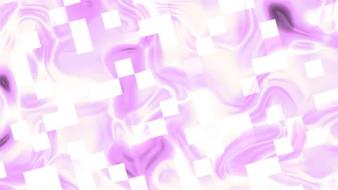 Animated white and pink gradient pattern with scattered white squares Stock Footage 327945403