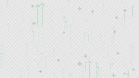 Animated white arrow and plus sign moving upward Stock-Footage 310255734