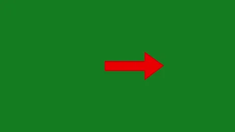 Animated white arrow from left to right on black background 스톡 동영상 346490353