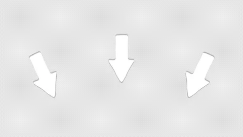 Animated white arrows. Stock Footage 269115757