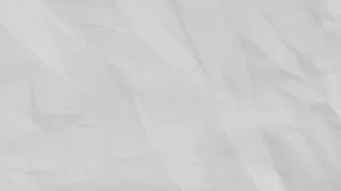 Animated White Crumpled Paper Texture Background Stock Footage 338169173