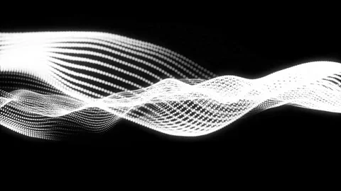 	Animated white dots on isolated black background.  Vídeo Stock 280871598