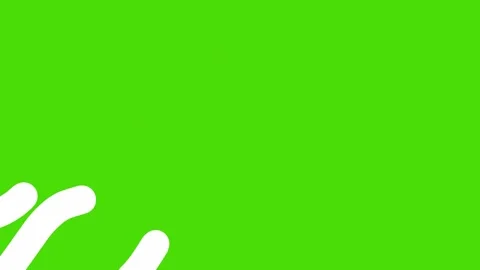 Animated White Fluid Wavy Streaks Transition on Green Screen, Hand-Drawn Fast  Stock Footage 320355859