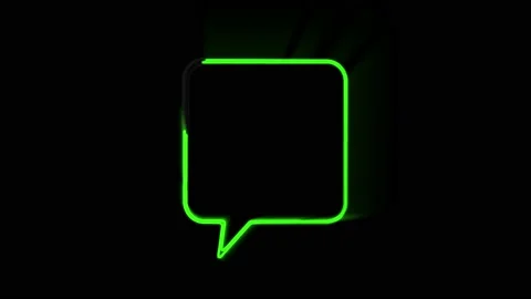 Animated white outlined speech bubble, chat balloon icon. Pictogram, comic book Vídeos de archivo 153800974