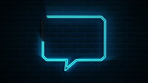 Animated white outlined speech bubble, chat balloon icon. Pictogram, comic book 스톡 동영상 153823278