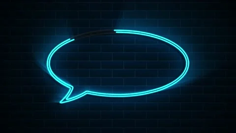 Animated white outlined speech bubble, chat balloon icon. Pictogram, comic book 스톡 동영상 153843416